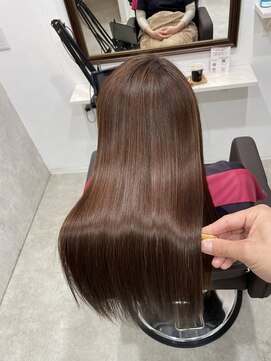 ラナ(Lana) 【Lana】美髪モカピンクベージュ　艶髪　髪質改善カラー