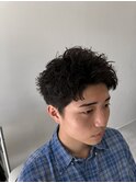 スパイキーショート/ピンパーマ/ソフトツイスト