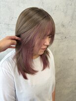 アフィナー 上大岡(Afinar) くすみカラー出たからインナースタイル