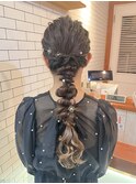 結婚式ヘアセット