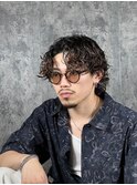 ウルフカールパーマ