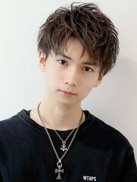 リップスヘアー 梅田(LIPPS hair) スラッシュハーフアップショート