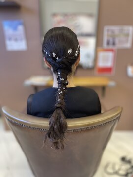 ブリックヘアー(BLICK Hair) 銀白遊び