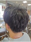 刈り上げ×ツーブロックのミックススタイル