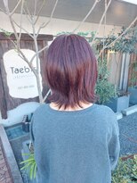 タエビスアリッサム(Taebis Alyssum)&nbsp;くせ毛ボブ(イヤリングカラー、イルミナカラー)