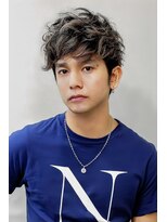 ローレル(Laurel)&nbsp;Laurel心斎橋○森拓也○無造作パーマ×刈り上げないツーブロック