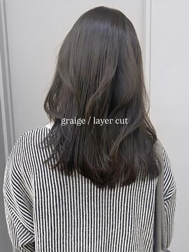 パークレーン アイス イヴェン(park lane ICI yeven) 20代30代40代大人可愛いレイヤーグレージュブリーチなし小顔ボブ