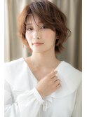乾かすだけ大人かわいい抜け感ウェーブミディアムY川口10代20代!