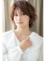 カバーヘア ブリス 川口(COVER HAIR bliss) 乾かすだけ大人かわいい抜け感ウェーブミディアムY川口10代20代!