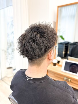 セイドット フクオカ(Say.FUKUOKA) 【メンズ★大名】ツイストスパイラルパーマ×刈り上げスタイル