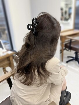 ハピネス 梅田茶屋町店(HAPPINESS) 韓国くびれロング レイヤーオルチャン小顔前髪 艶髪 髪質改善