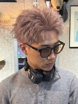 リット バイ フィフス 鹿児島中央駅店(Lit. by fifth) スパイキーショートビジネスショートツーブロックフェード短髪