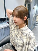 ロンドジェネルーズ 柏(Lond generous)&nbsp;大人ガーリー/ミディアムレイヤーカット/20代30代40代50代/柏柏