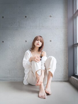 エレノア 藤沢(Eleanor) 【外ハネミディアム】大人カジュアルヘア [藤沢/藤沢駅]