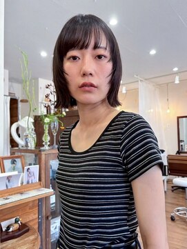 ムク(Muku) 顔周りカット×ショートボブ