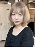 韓国レイヤーカット/ブリーチ/レイヤーカット/ハッシュカット