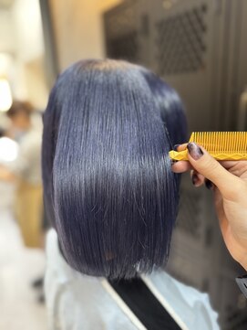 ヴァイス 渋谷店(VAICE) ネイビー/ネイビーブルー/ブリーチカラー