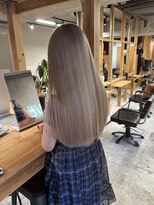 リット(lit)&nbsp;縮毛矯正とブリーチのコラボ