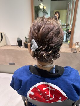トーイ(toi.) 祭りヘアセット
