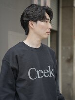 ノアソルテ 名古屋 栄(NOA solte.)&nbsp;NOA solte. メンズセンターパート/毛流れパーマ/栄メンズ/名古屋