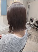 【mami】ナチュラルカラー×切りっぱなしボブ