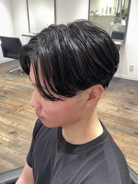 メンズ/毛流れパーマ