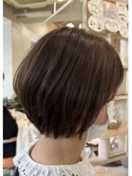 アシャ ヘアー ソリューション 神戸店(asha hair solution) イメチェン/ピンクベージュ/アンブレラカラー/前髪/摂津本山