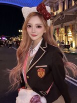 ネクサス 心斎橋(Nexus)&nbsp;ピンクベージュ/アンブレラカラー/透明感カラー/くびれボブ