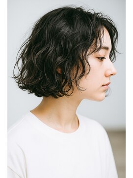 ラレイ ハラジュク(Lalei harajuku) 原宿ボブパーマレイヤーボブ外ハネボブスパイラルパーマ大人ボブ
