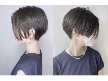 モリオフロムロンドン 原宿本店(morio from London)の写真/【原宿/明治神宮前】骨格や髪質を細かく確認後に施術に入るので一人ひとりに最適なショートスタイルに☆