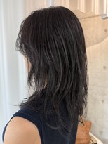 ヘア アイビー キチジョウジ(HAIR I Be, KICHIJOJI) コバルト映える大人のセミロングレイヤー【吉祥寺 ミディアム】