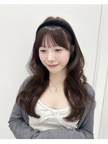 エヌアイ オモテサンドウ(ni omotesando)&nbsp;ショコラグレージュ◇盛れる前髪カット　【正木碧】