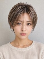 アイシー(ICY)&nbsp;丸みショート×立体ハイライト