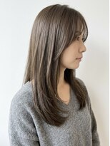 アントワープトーキョー(antwerp TOKYO)&nbsp;30代40代内巻きレイヤー髪質改善イルミナカラーヘーゼルベージュ