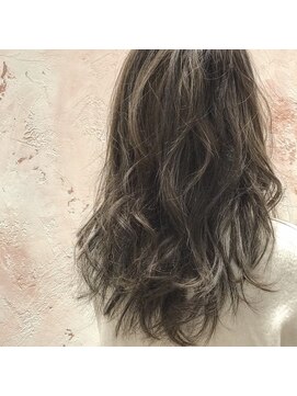 ヘアーサロン リアン 鴻巣店(hair salon Rien) ハイライト・ローライト　　３Ｄ透明感系グレージュ