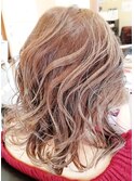 イルミナ☆ラベンダーアッシュ☆ほつれウェーブ