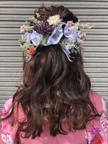 ドクターズサロン レラパール&nbsp;【Lela Pearl 高知】成人式　セット　ハーフアップ