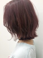 キューズ クラブ(cuz KLUB)&nbsp;【cuzKLUB】ブリーチ×ワインレッドカラー