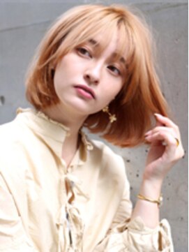 ラフィス ヘアー スワッグ 枚方店(La fith hair swag) 【La fith】 ハイトーン×ワンカールボブ