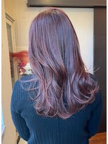 ナナナ パレナ 大津膳所店(nanana parena)&nbsp;ブリーチなし大人可愛い艶髪ピンクベージュモテ髪愛されヘア