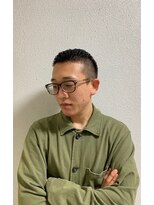 エヌドットバーバー ヒロオ(N.BARBER HIROO) 濡れパンショートスタイル<理容室><濡れパン>