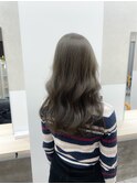ブリーチなし。グレージュ