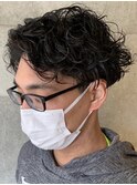 スパイラルパーマ