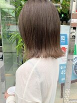 ケーツー心斎橋 クイーンズガーデン バイ ケーツー(K two QUEEN'S GARDEN by K two) 似合わせカット/ボブ/ピスタチオベージュ/心斎橋&難波&なんば