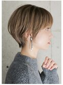 三ノ宮 ショートヘア マッシュショート ベージュ 下山手通 元町