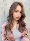 韓国人風大人顔まわりロング