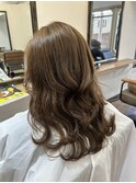 脱白髪染めハイライト◎レイヤースタイル◎