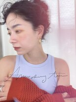アトモスサニーテラス(Atmos sunny terrace) spiral perm/hair arrange