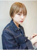 マッシュショート/ショートボブ/10代20代