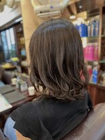 キャラ 池袋本店(CHARA)&nbsp;スタイリングの難しいミディアムヘアもボタニカルリペアパーマ！
